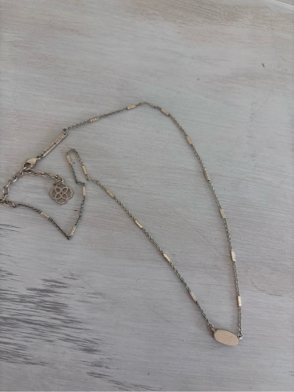 Kendra Scott Gold Fern Necklace